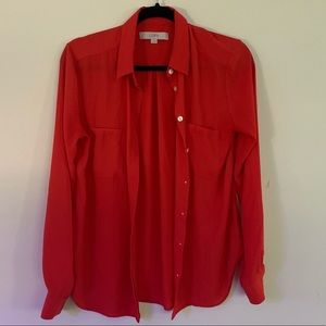 ❤️ Red Utility Blouse ❤️